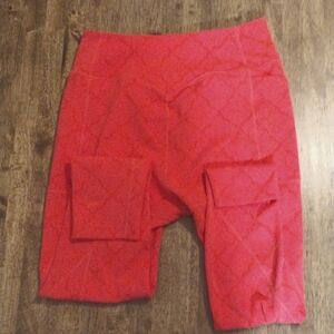 Bright Coral SHEFIT Boss Leggings 2 Luxe 2X